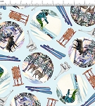 All Minnesota Shop Hop 2024 30211 Q Aqua Winter Vignettes Quilting Treasures